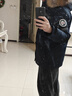 波司登（BOSIDENG）極地極寒鵝絨羽絨服男女情侶毛領(lǐng)加厚保暖外套 中山青5870 XL 175/96A 曬單實(shí)拍圖