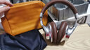 威澤（Whizzer）W1S主動(dòng)降噪頭戴式藍(lán)牙耳機(jī)包耳式無(wú)線耳麥美拉德穿搭 W1S深棕+軟包 曬單實(shí)拍圖
