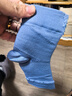 Jherz【日本進(jìn)口】運(yùn)動護(hù)踝男女扭傷防護(hù)護(hù)具護(hù)腳腕保暖踝關(guān)節(jié)崴腳足套 淺藍(lán)色（兩只裝） 曬單實(shí)拍圖