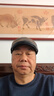 啄木鳥(niǎo)真皮帽子鴨舌帽男士秋冬季休閑羊皮貝雷帽中老年人戶(hù)外保暖前進(jìn)帽 黑色羊皮加絨（護耳款） XXL(59-60cm )內部可以調節小 曬單實(shí)拍圖