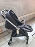 圣斯威爾SISVER圣斯威爾嬰兒推車(chē)雙向可坐可躺折疊高景觀(guān)幼兒嬰兒車(chē)新生兒 V6黑曜騎士高配 曬單實(shí)拍圖