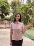 安踏正肩POLO衫 女2025夏季新款公主線快干棉珠地舒適百搭短袖涼感T恤 【公主線款】剛?cè)岱?123-3 M (女165) 曬單實(shí)拍圖