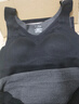 歐迪芬（Ordifen）本命年秋冬背心內衣女蓄熱保暖舒適打底修身顯瘦托胸聚攏XW3410 黑色 XL 曬單實(shí)拍圖