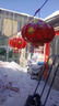 2025新款旋轉(zhuǎn)燈籠led走馬燈七彩陽臺吊燈大門口新年春節(jié)喬遷一對 【新款】【高亮流水款】 70#直徑55cm【2個】 曬單實拍圖