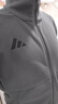 adidas拒水防潑加絨內(nèi)膽三合一連帽外套男女阿迪達斯官方輕運動 固態(tài)深灰   M 曬單實拍圖