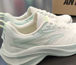 安踏葉子5丨跑步鞋女輕便緩震運動(dòng)鞋女厚底增高女跳繩鞋通勤慢跑鞋女 【葉子5】象牙白/淺曦綠/綠-1 36 (女) 曬單實(shí)拍圖