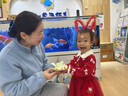 戴維貝拉（DAVE＆BELLA）【Hello.kitty聯(lián)名】女童連衣裙兒童新年裙子秋冬公主裙 紅色 90 cm（建議身高80-90cm） 曬單實(shí)拍圖