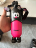 Oball保溫杯公仔杯316不銹鋼男女學(xué)生高顏值兒童潮玩禮物水杯生日禮物 黑紅-【洗刷禮包+手提袋】400ml 【潮流新款】公仔杯 曬單實(shí)拍圖