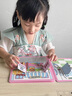 小熊校園果凍貼安靜書免裁剪兒童玩具diy手工磁力安靜書貼紙 小熊校園 曬單實拍圖