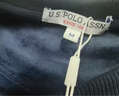 U.S. POLO ASSN.衛衣男加絨重磅長(cháng)袖t恤保暖打底衫男士百搭上衣黑色 XL 曬單實(shí)拍圖