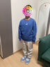 貴人鳥童裝男童加絨套裝中大童休閑冬裝兒童秋冬款運動服男孩保暖上衣 曬單實拍圖