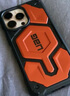 UAG 磁吸支點殼【京倉發(fā)貨】適用蘋果iPhone16promax手機殼防摔商務(wù)款杜邦授權(quán)Kevlar?凱芙拉保護殼 【磁吸款】尊貴系列橙色 曬單實拍圖