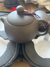縱歡 旅行茶具套裝便攜包快客杯一壺二杯紫砂功夫旅游茶壺LOGO訂制 一壺二杯+茶葉罐+旅行包+茶盤(pán) 曬單實(shí)拍圖