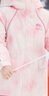 巴拉巴拉童裝女童羽絨服冬裝兒童三麗鷗外套【庫洛米IP】 紅色調(diào)00366-白鴨絨 130 充絨量129g 曬單實拍圖