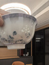 藝汐景德鎮(zhèn)餐具整套釉下彩高檔玲瓏陶瓷碗盤碟輕奢家用送禮喬遷套裝 微波爐適用丨皮箱裝丨 70件套 曬單實拍圖