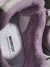 回力（Warrior）女童二棉鞋冬季兒童保暖運動(dòng)鞋加絨棉鞋WZ-B048L 淺紫/紫/米32 曬單實(shí)拍圖