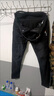【高品質(zhì)】牛仔褲男新款秋冬季男褲彈力修身小腳工裝百搭休閑長(cháng)褲 黑色888（單件） 36【（2尺8）體重165-175斤】 曬單實(shí)拍圖