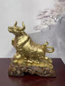 廣贊萊牛擺件金?？蛷d酒柜老板辦公室桌大氣裝飾品公司開業(yè)禮物 牛勢(shì)(古法沙金色) 曬單實(shí)拍圖