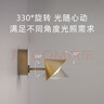 新特麗床頭壁燈法式輕奢風客廳背景墻燈過道玄關(guān)燈樓梯燈 雅舍 壁燈-香檳金 曬單實拍圖