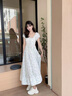 卡米高內(nèi)增高老爹鞋女2025新款厚底松糕顯腳小黑色運動鞋網(wǎng)面透氣休閑鞋 米色內(nèi)增高8.5cm 35 (225mm) 曬單實拍圖
