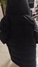 安踏冰甲羽絨服丨中長鴨絨外套女秋季新款防潑水面包服棉服162517906 基礎(chǔ)黑-2 M 曬單實拍圖