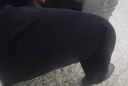 羅蒙冬季燈芯絨男褲修身直筒加絨加厚保暖條絨褲男士彈力休閑長褲子 口袋深藍(lán)【不加絨】 31 曬單實拍圖
