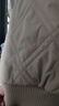 森馬棉服男冬季微皺感絎線菱格肌理外套薄款棒球領棉衣潮 軍綠40694 180/96A/XL 曬單實拍圖