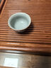 尚言坊冰晶汝窯手繪品茗杯主人杯建盞家用辦公功夫喝茶杯小茶杯單個小號 3荷花-手繪冰晶壓手杯 曬單實(shí)拍圖