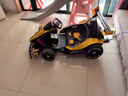 米國隊長(cháng)兒童電動(dòng)車(chē)卡丁車(chē)寶寶漂移車(chē)可坐大人F1成人小孩四輪遙控玩具汽車(chē) 黃色至尊+24V全功能+包安裝+禮包 雙驅動(dòng) 曬單實(shí)拍圖