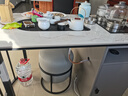 尊蘭卡（ZUNLANKA）輕奢巖板茶桌椅組合現(xiàn)代簡約家用陽臺茶具套裝一體辦公室功夫茶臺 香麗兒巖板臺面 1.2米茶桌+1主椅+2圓凳 曬單實拍圖
