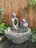 漢韻堂流水魚(yú)池落地?cái)[件新中式庭院花園陽(yáng)臺(tái)造景戶(hù)外循環(huán)水系景觀 S156-1悠然自樂(lè)庭院流水 曬單實(shí)拍圖