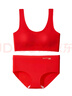 浪莎兒童內褲女童紅內褲學(xué)生新年發(fā)育期本命馬年鴻運內衣少女文胸套裝 曬單實(shí)拍圖
