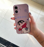 圣圖朗情侶蠟筆小新國潮蘋果16pro手機(jī)殼iphone15promax液態(tài)硅膠12全包13pro卡通男14plus植絨可愛女防摔 蠟筆小新-指腚發(fā)財(cái)【丁香紫】膚感液態(tài)  iPhone 16 曬單實(shí)拍圖