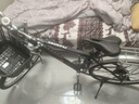 鳳凰（Phoenix）全軸承自行車(chē)城市通勤代步碟剎變速減震成人男女學(xué)生復古老式單車(chē) 城市款深灰/鐵車(chē)架/鳳凰專(zhuān)用變速 26英寸 27速 曬單實(shí)拍圖