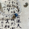 Zincand招財(cái)白水晶手鏈女生日禮物水晶轉(zhuǎn)運(yùn)珠輕奢精致好運(yùn)情侶手鐲手串 靜心凝神6mm白水晶景泰藍(lán)手串 曬單實(shí)拍圖