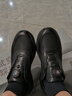 金利來(lái)（Goldlion）男鞋運動(dòng)鞋休閑鞋男厚底增高跑步鞋板鞋老爹鞋皮鞋 黑色 43 曬單實(shí)拍圖