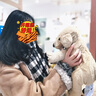 樂町復古學院風短款翻領牛角扣外套女冬季新款美拉德夾克上衣 焦茶色(現(xiàn)貨) M 曬單實拍圖