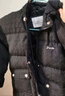 英氏（YEEHOO）女童中長(zhǎng)款羽絨服兒童保暖外套冬季壓花連帽中大童裝洋氣冬裝新款 肌理公主風(fēng)黑色 140 曬單實(shí)拍圖