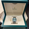 勞力士（ROLEX）男表日志型系列自動(dòng)機(jī)械36mm表徑瑞士手表商務(wù)休閑送禮生日禮物 36mm薄荷綠板鏈-m126200-0024 曬單實(shí)拍圖