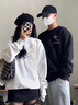 MDlila【兩件套】情侶裝春秋季衣服一男一女衛(wèi)衣2025年新款外套班服定制 男生白+女生白 薄款 XL 男生+女生M 曬單實(shí)拍圖