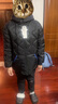馬騎頓（MQD）MQD童裝兒童羽絨服2024秋冬裝男童女童外套寶寶上衣 黑色 170 曬單實(shí)拍圖