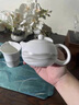 瀾春江羊脂玉功夫輕奢高檔茶具套裝白瓷泡茶壺茶杯家用辦公室伴手禮盒裝 水墨山水系列-全套禮盒裝 25件 【高檔禮盒裝】 曬單實拍圖