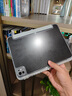 EISSCCE碳纖維防彎iPad Pro11/13英寸抗防摔彎保護殼Air7/6/5保護套iPad10/11代連體3+Y面蓋12.9帶筆槽 灰色【橫豎支撐+主打防彎】送鏡頭護甲 適用iPadAir6- 曬單實(shí)拍圖