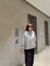 芬馳（FENCHI）ROCOCO章若楠同款墨鏡送女生GM高級感復(fù)古貓眼太陽鏡防紫外線防曬 曬單實拍圖