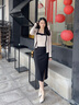 NINE WEST/玖熙高跟鞋女尖頭真皮通勤細(xì)跟單鞋 NF501031KK米白36 曬單實(shí)拍圖