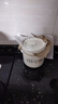 嘉際燉盅隔水燉家用4人用隔水燉家用煲湯燉湯盅煲燉罐燕窩燉燕窩瓦罐 家和福燉盅1000ml(適合2-3人 曬單實(shí)拍圖