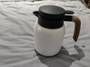 欣五環(huán) 燜茶壺保溫壺家用小型不銹鋼泡茶壺老白茶悶泡壺智能顯溫 乳白色1000ml 曬單實拍圖