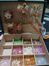 柏德士兒童玩具手鏈串珠手工diy女孩玩具3-6-10歲古風(fēng)琉璃禮盒國風(fēng)禮物 敦煌橙【旗艦版】 【雙層古風(fēng)鹿絨首飾盒】送禮袋 曬單實(shí)拍圖