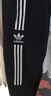 阿迪達斯 （adidas）三葉草運動褲男褲2025春秋透氣休閑褲跑步訓(xùn)練健身褲子收口長褲 H41387  S 曬單實拍圖