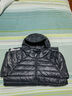 伯希和（Pelliot）【P系列】羽絨服男1000蓬鵝絨連帽輕薄外套PERTEX保暖沖鋒衣內(nèi)膽 漫暮黑 | 1000蓬鵝絨 防潑水透濕 M 曬單實(shí)拍圖
